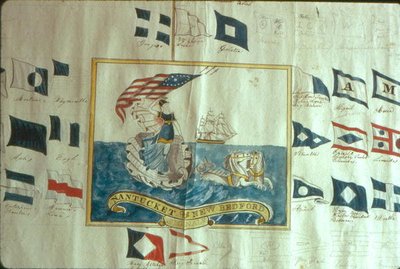 New Bedford and Nantucket Ship signals by American School